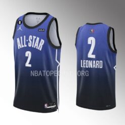 Los Angeles Clippers Kawhi Leonard 2023 NBA All-Star Blue Jersey