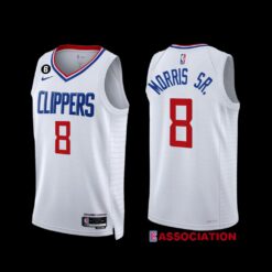 Los Angeles Clippers Marcus Morris Sr. 2022-23 Association Edition Jersey White
