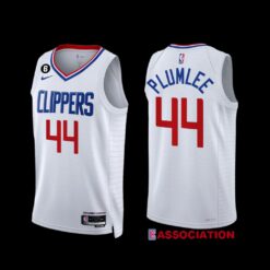 Los Angeles Clippers Mason Plumlee 2022-23 Association Edition Jersey White