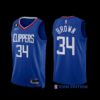 Los Angeles Clippers Moses Brown 2022-23 City Edition Jersey Black