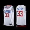 Los Angeles Clippers Nicolas Batum 2022-23 Icon Edition NO.6 Patch Jersey Royal
