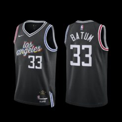 Los Angeles Clippers Nicolas Batum 2022-23 City Edition Jersey Black