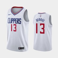 Los Angeles Clippers Paul George White Association Jersey