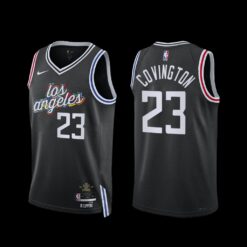 Los Angeles Clippers Robert Covington 2022-23 City Edition Jersey Black