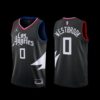Los Angeles Clippers Russell Westbrook 2022-23 Blue Icon Edition Jersey