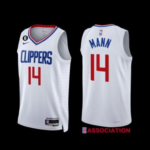 Los Angeles Clippers Terance Mann 2022-23 Association Edition Jersey White
