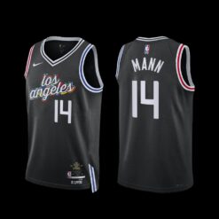 Los Angeles Clippers Terance Mann 2022-23 City Edition Jersey Black