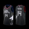 Los Angeles Clippers Xavier Moon 2022-23 City Edition Jersey Black