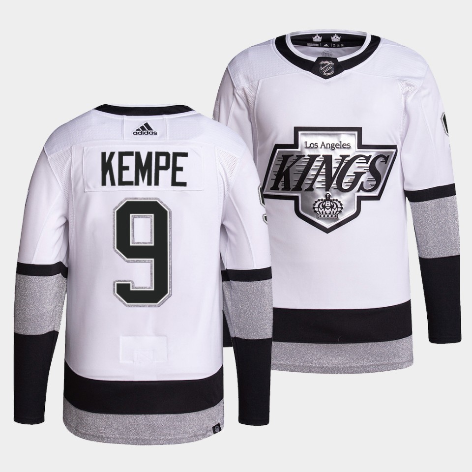 Los Angeles Kings Adrian Kempe Alternate White Jersey Los Angeles Kings Adrian Kempe Alternate White Jersey