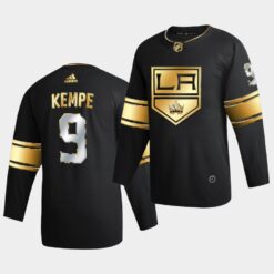Los Angeles Kings Adrian Kempe Golden Edition Limited Black Jersey