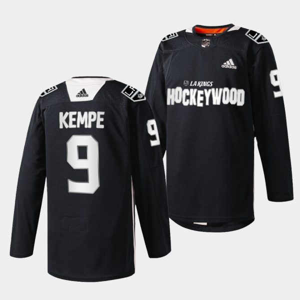 Los Angeles Kings Adrian Kempe Hockey Wood Black Jersey Los Angeles Kings Adrian Kempe Hockey Wood Black Jersey