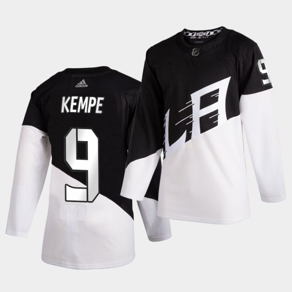 Los Angeles Kings Adrian Kempe Stadium Series White Black Jersey Los Angeles Kings Adrian Kempe Stadium Series White Black Jersey