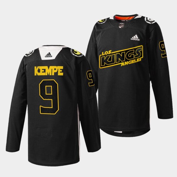 Los Angeles Kings Adrian Kempe Star Wars Night Black Jersey Los Angeles Kings Adrian Kempe Star Wars Night Black Jersey