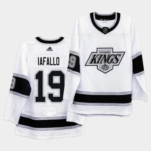 Los Angeles Kings Alex Iafallo Heritage 90s White Jersey