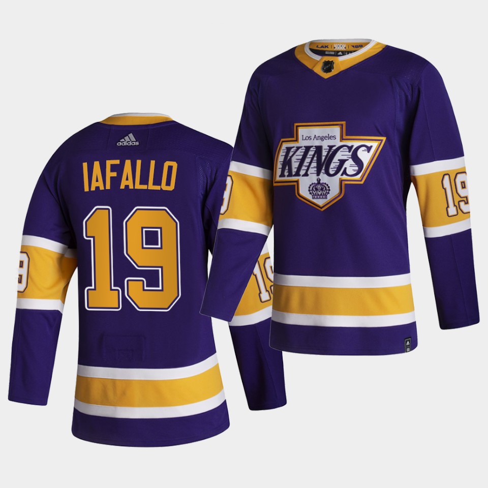 Los Angeles Kings Alex Iafallo Reverse Purple Jersey Los Angeles Kings Alex Iafallo Reverse Purple Jersey