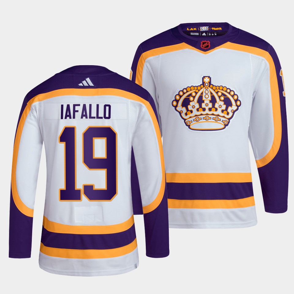 Los Angeles Kings Alex Iafallo Reverse White Jersey Los Angeles Kings Alex Iafallo Reverse White Jersey