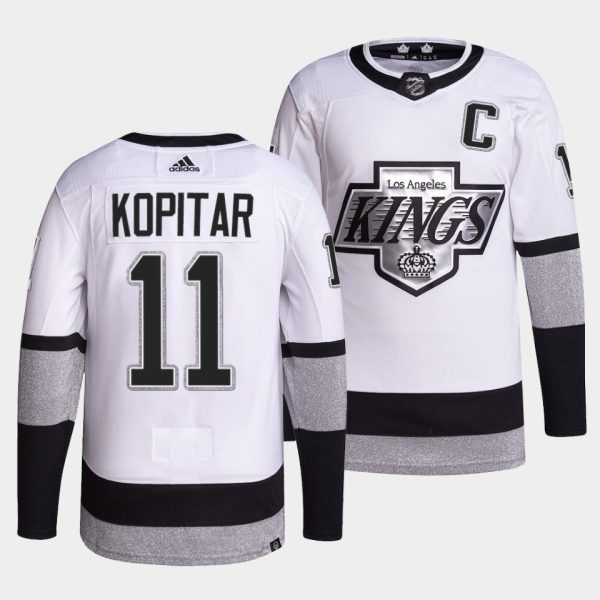 Los Angeles Kings Anze Kopitar Alternate White Jersey Los Angeles Kings Anze Kopitar Alternate White Jersey