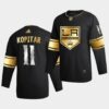 Los Angeles Kings Anze Kopitar Dia De Los Metros Night Purple Sugar Skull Jersey