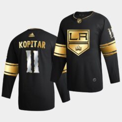 Los Angeles Kings Anze Kopitar Golden Edition Limited Black Jersey