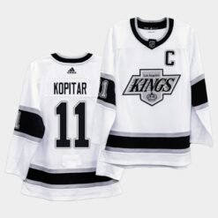 Los Angeles Kings Anze Kopitar Heritage 90s White Jersey