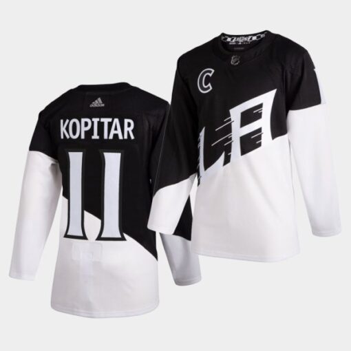 Los Angeles Kings Anze Kopitar Stadium Series White Jersey