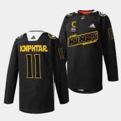 Los Angeles Kings Anze Kopitar Star Wars Night Black Jersey