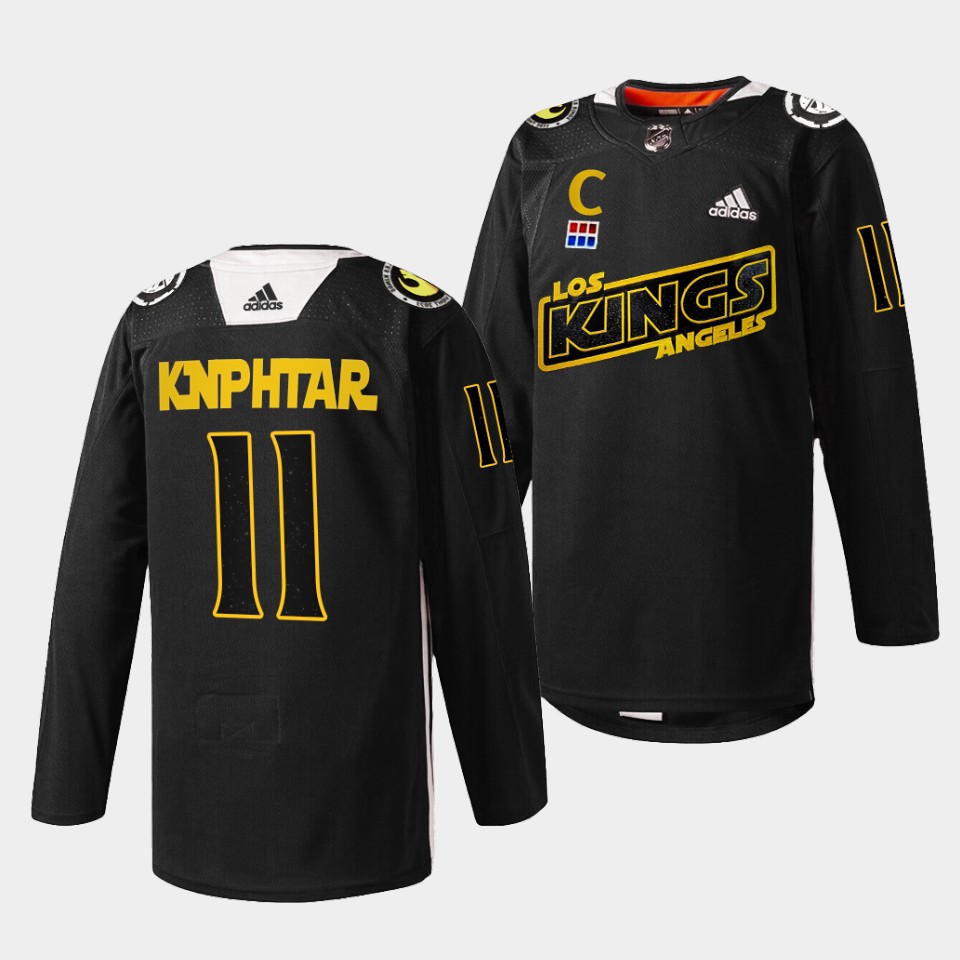 Los Angeles Kings Anze Kopitar Star Wars Night Black Jersey Los Angeles Kings Anze Kopitar Star Wars Night Black Jersey