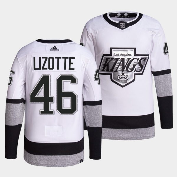 Los Angeles Kings Blake Lizotte Alternate White Jersey Los Angeles Kings Blake Lizotte Alternate White Jersey