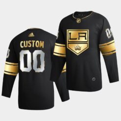 Los Angeles Kings Custom Golden Edition Limited Black Jersey