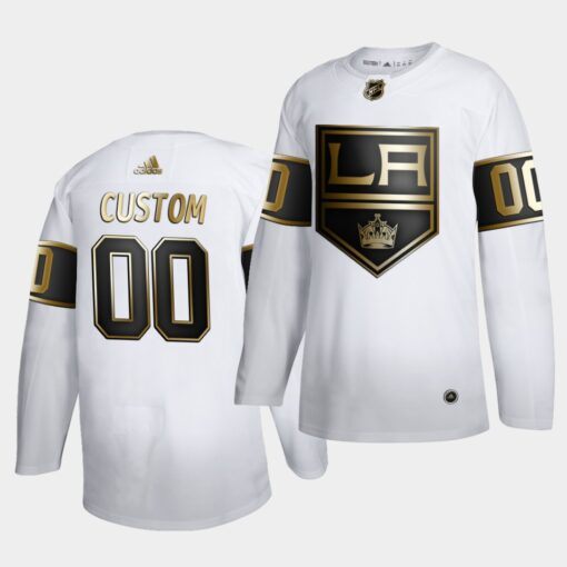 Los Angeles Kings Custom Golden Edition Limited White Jersey