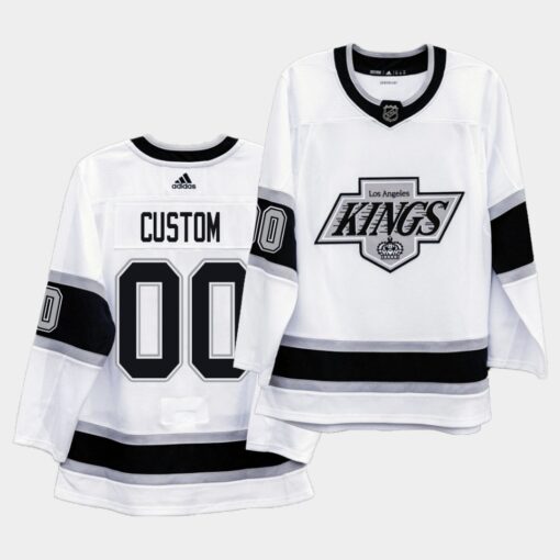 Los Angeles Kings Custom Heritage 90s White Jersey