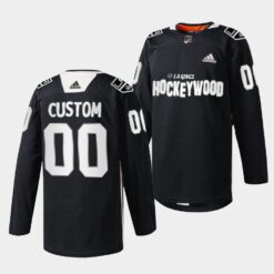 Los Angeles Kings Custom Hockey Wood Black Jersey