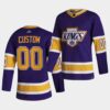 Los Angeles Kings Custom Hockey Wood Black Jersey