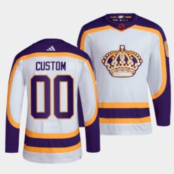 Los Angeles Kings Custom Reverse White Jersey