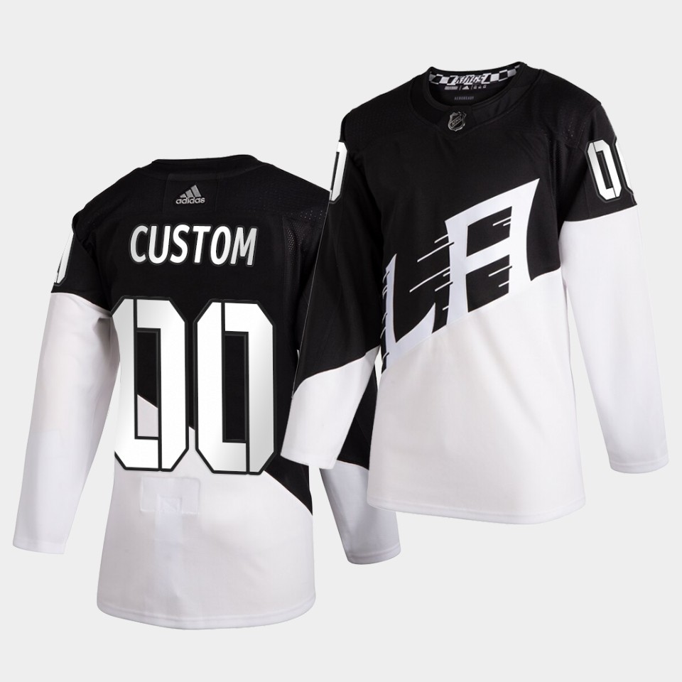 Los Angeles Kings Custom Stadium Series White Black Jersey Los Angeles Kings Custom Stadium Series White Black Jersey