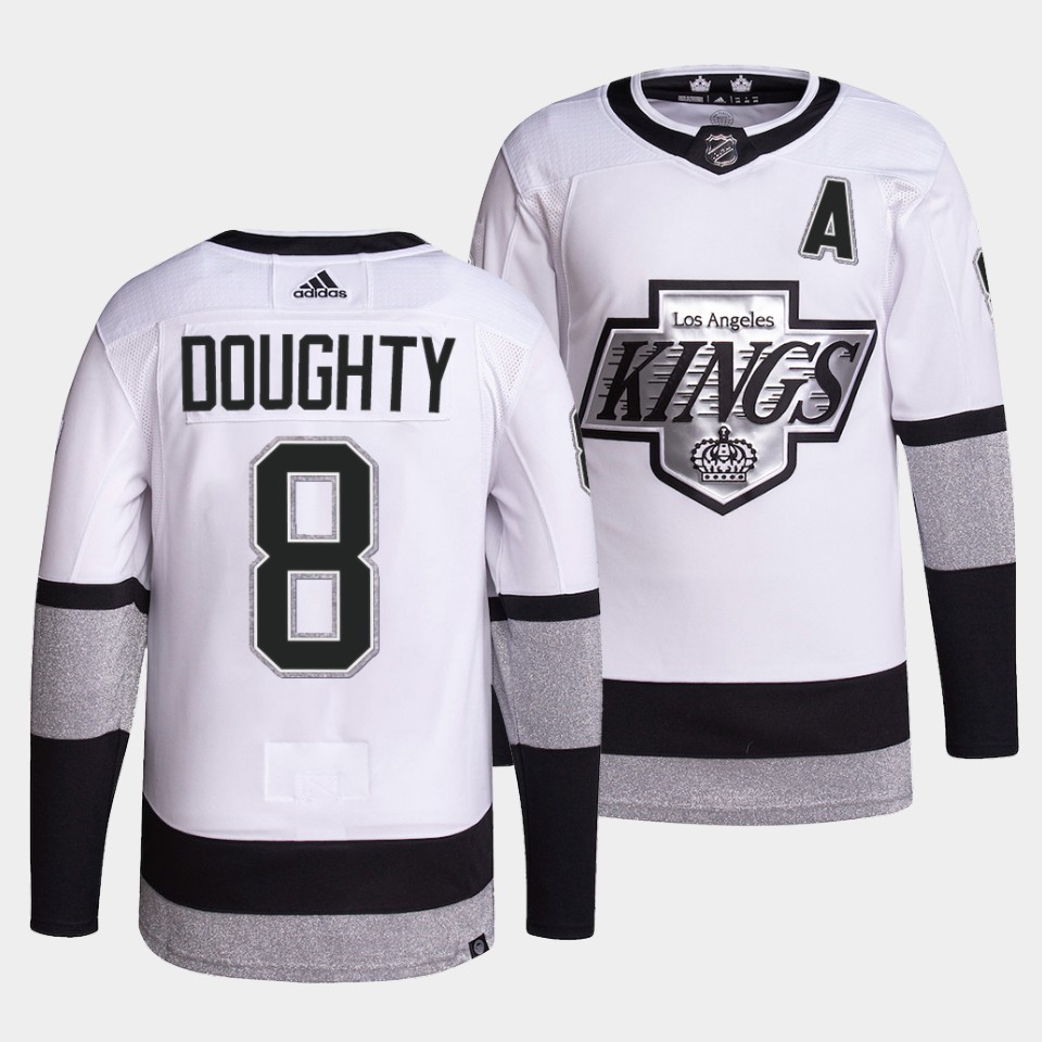 Los Angeles Kings Drew Doughty Alternate White Jersey Los Angeles Kings Drew Doughty Alternate White Jersey