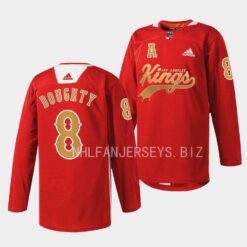 Los Angeles Kings Drew Doughty Cherry LA Red Jersey