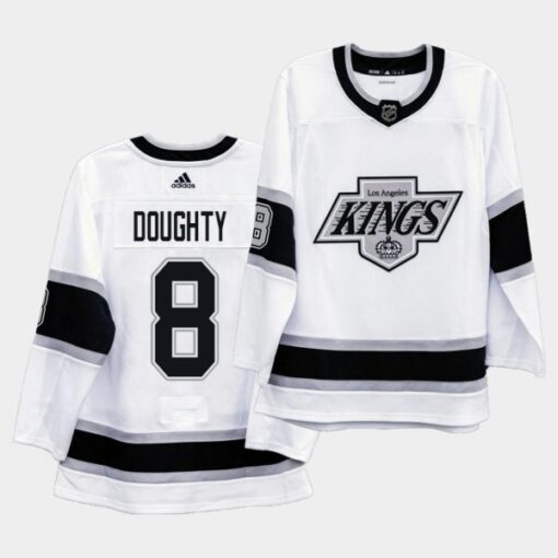 Los Angeles Kings Drew Doughty Heritage 90s White Jersey
