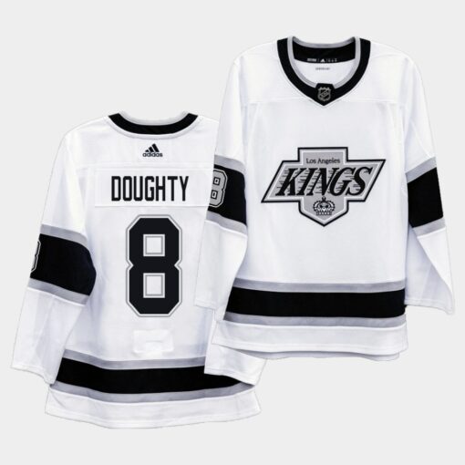 Los Angeles Kings Drew Doughty Heritage 90s White Jersey