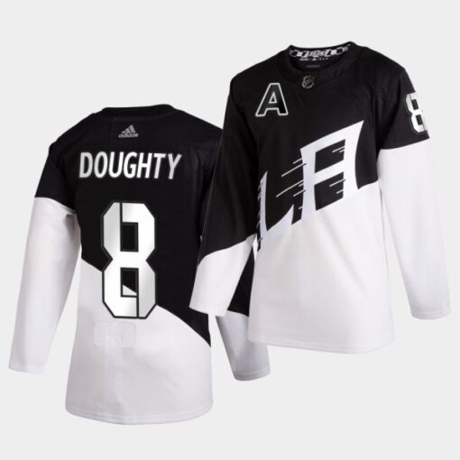 Los Angeles Kings Drew Doughty Stadium Series White Black Jersey