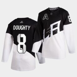 Los Angeles Kings Drew Doughty Stadium Series White Black Jersey