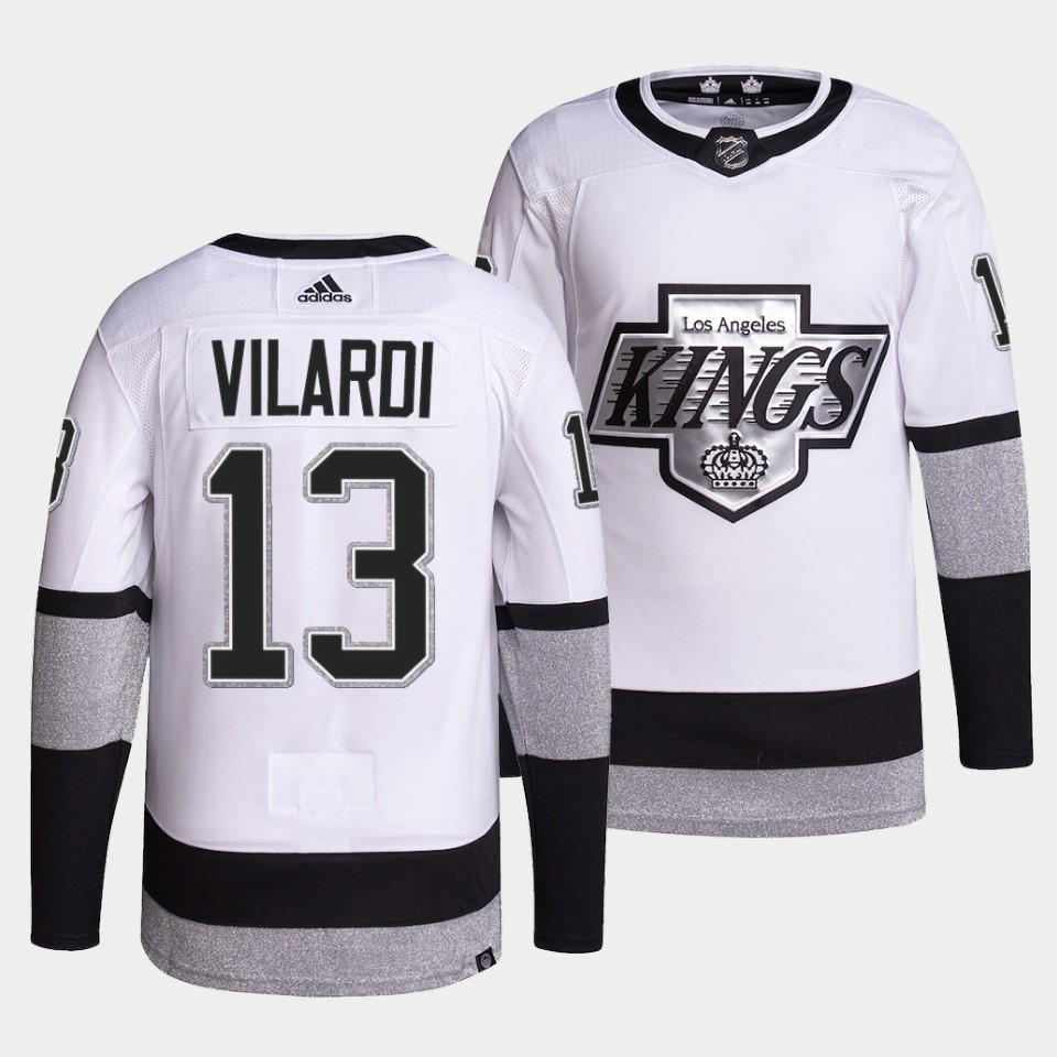 Los Angeles Kings Gabriel Vilardi Alternate White Jersey Los Angeles Kings Gabriel Vilardi Alternate White Jersey