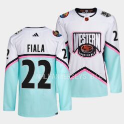 Los Angeles Kings Kevin Fiala 2023 NHL All-Star Western Conference White Jersey