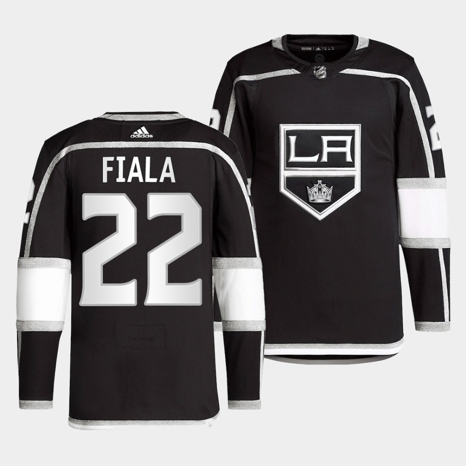 Los Angeles Kings Kevin Fiala Home Black Jersey Los Angeles Kings Kevin Fiala Home Black Jersey