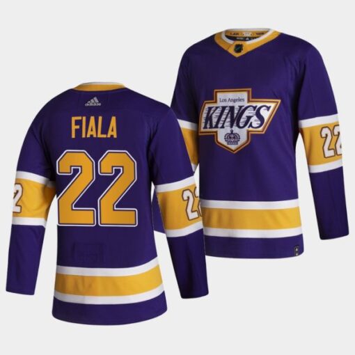 Los Angeles Kings Kevin Fiala Reverse Special Edition Purple Jersey