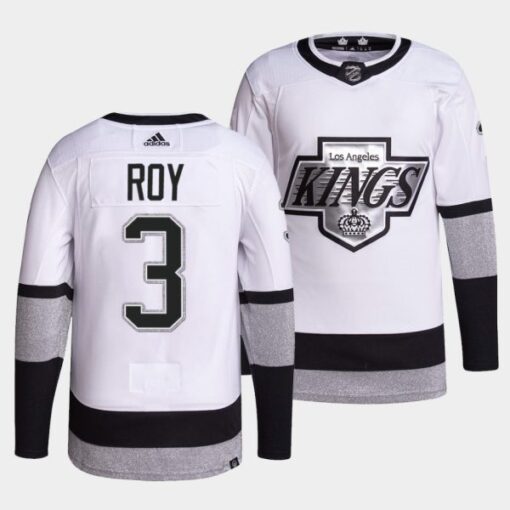 Los Angeles Kings Matt Roy Alternate White Jersey