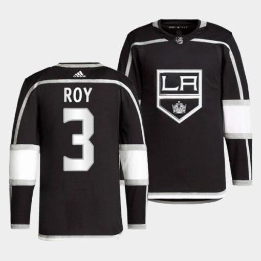 Los Angeles Kings Matt Roy Home Black Jersey