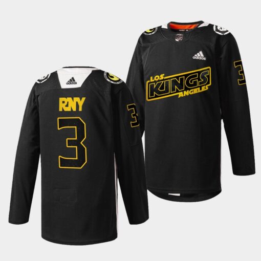Los Angeles Kings Matt Roy Star Wars Night Black Jersey