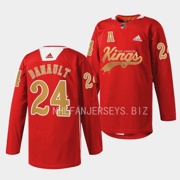 Los Angeles Kings Phillip Danault Cherry LA Red Jersey Los Angeles Kings Phillip Danault Cherry LA Red Jersey