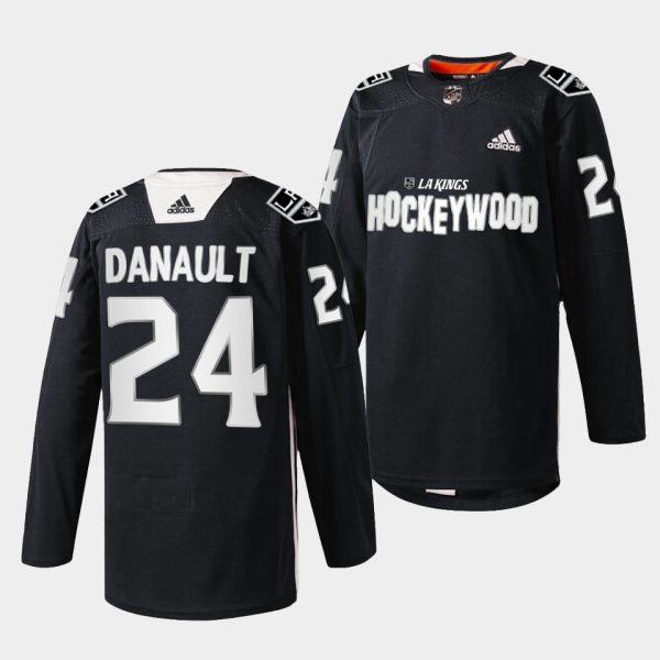 Los Angeles Kings Phillip Danault Hockey Wood Black Jersey Los Angeles Kings Phillip Danault Hockey Wood Black Jersey